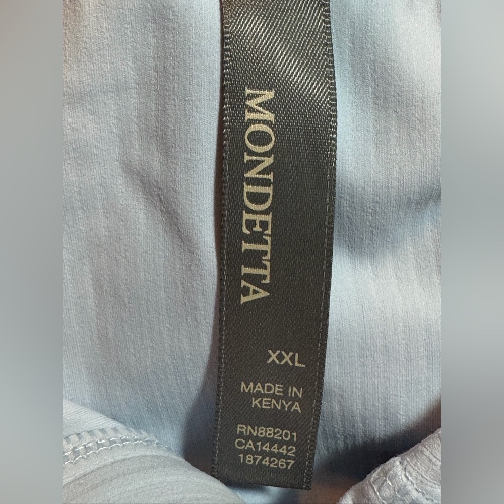 Mondetta 1/2 Zip Ribbed Active Top - Picture 8 of 10